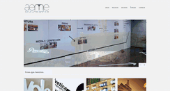Desktop Screenshot of aemesolucionesgraficas.com